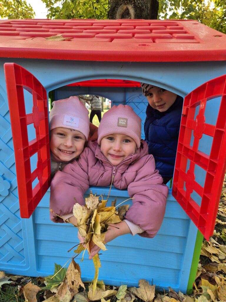 "Wiewiórki" lubią jesień.