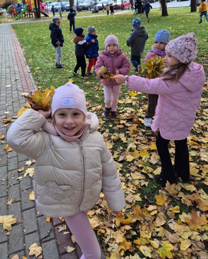 "Wiewiórki" lubią jesień.