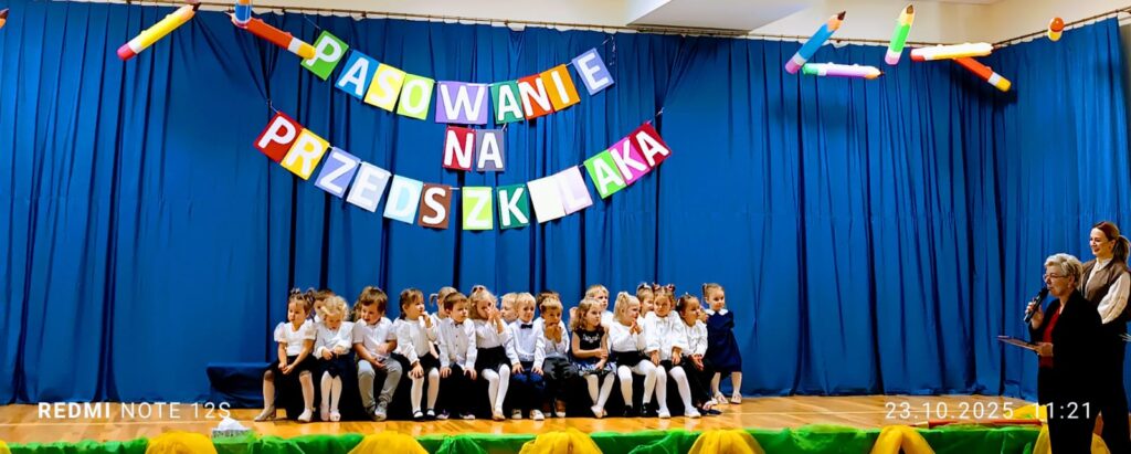 Pasowanie na Przedszkolaka w grupie "Misie".