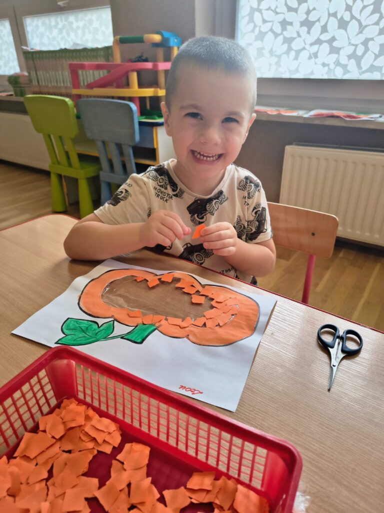 Dzień Dyni w grupie "Misie".