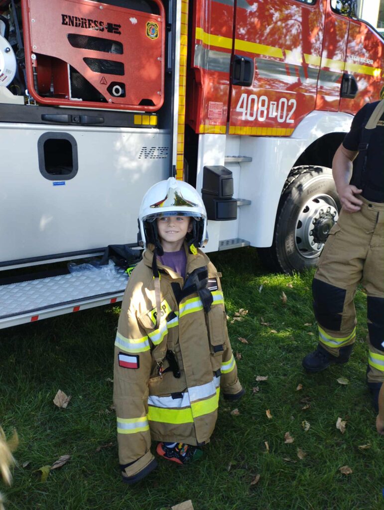 WIZYTA STRAŻAKÓW - GRUPA PAPUŻKI 