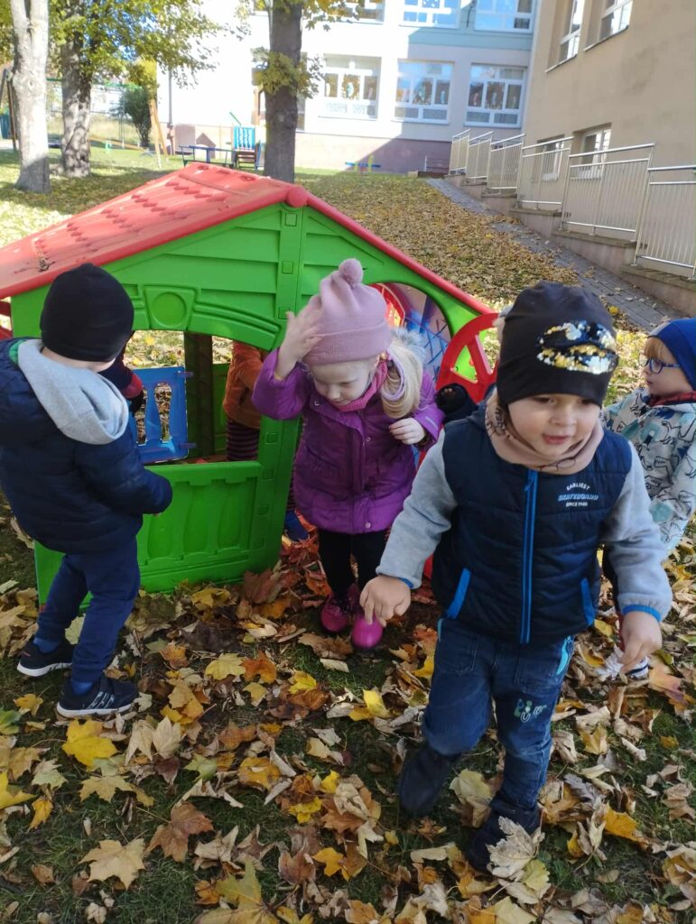 POSZUKIWANIE DARÓW JESIENI- GRUPA PAPUŻKI
