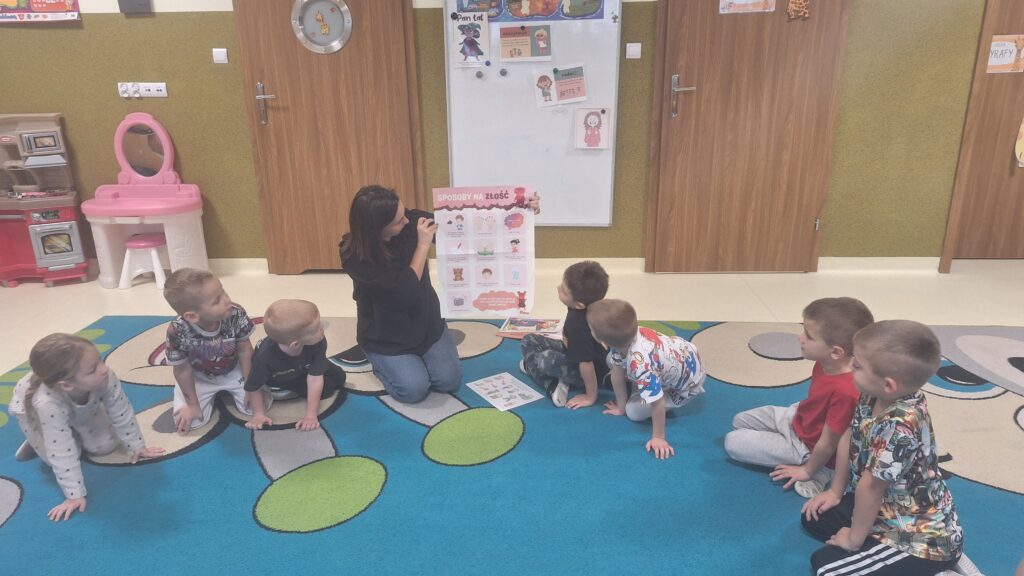 PROJEKT: "CZUCIAKI Z KRAINY EMOCJI" GNIEWEK Z WYSPY ZŁOŚCI 