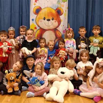 ANDRZEJKI Z PLUSZOWYM MISIEM GRUPA TYGRYSKI