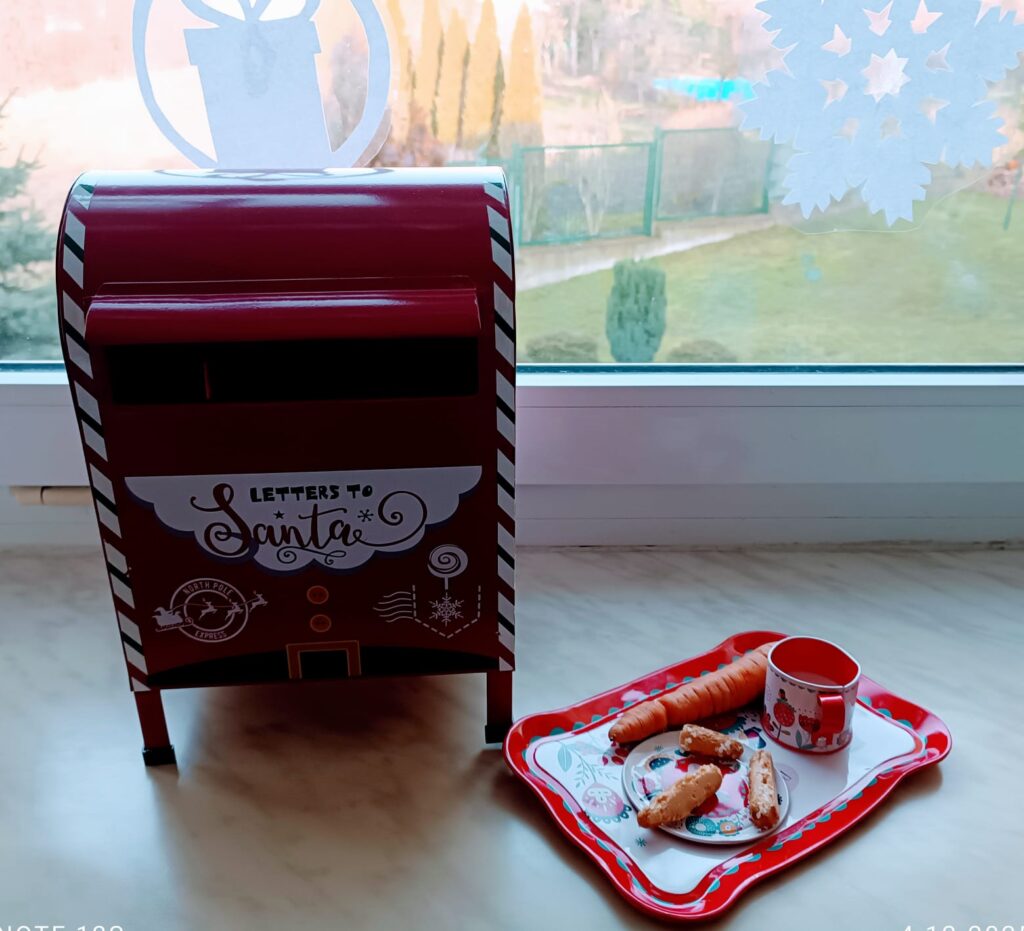 Przygotowania do przybycia Świętego Mikołaja. Grupa "Motylki".