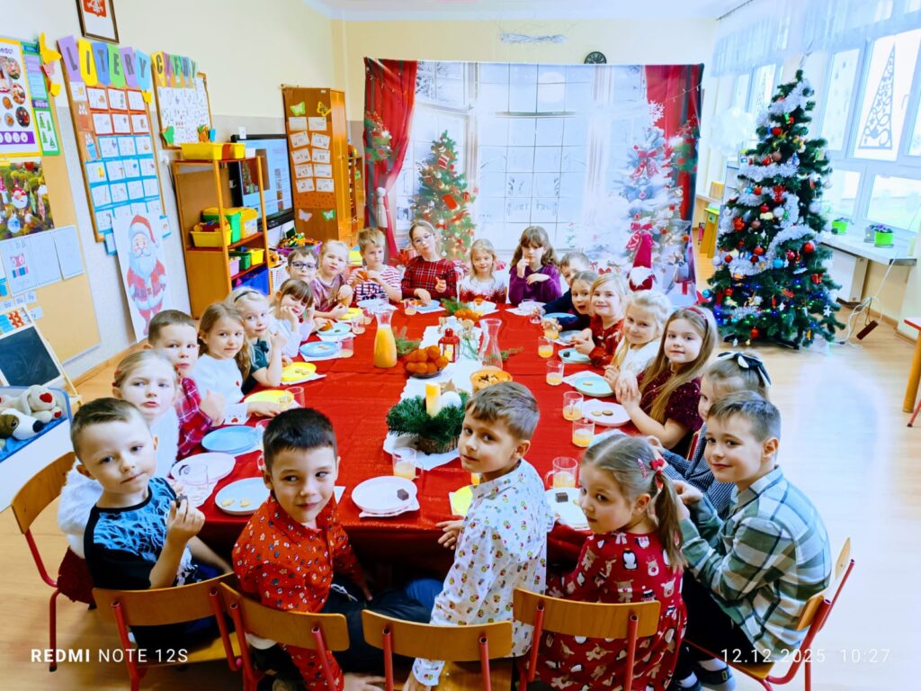 Wigilia w grupie "Motylki".