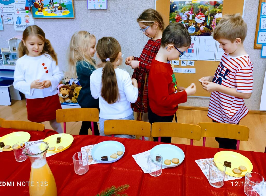 Wigilia w grupie "Motylki".