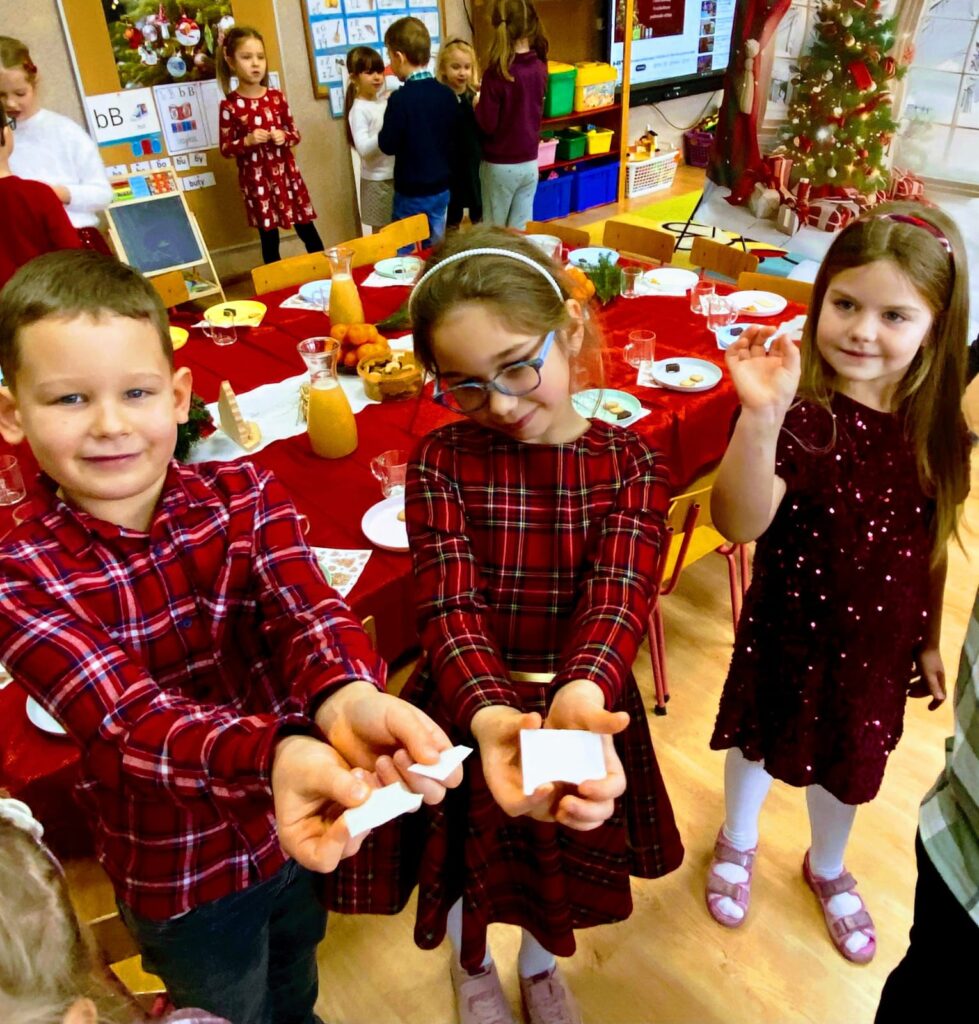 Wigilia w grupie "Motylki".