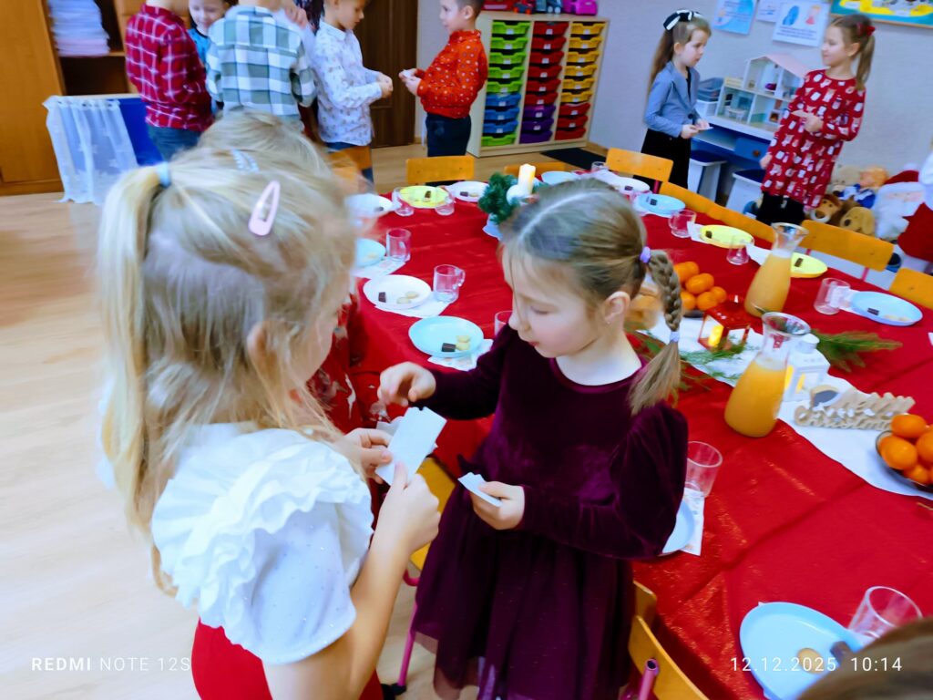 Wigilia w grupie "Motylki".