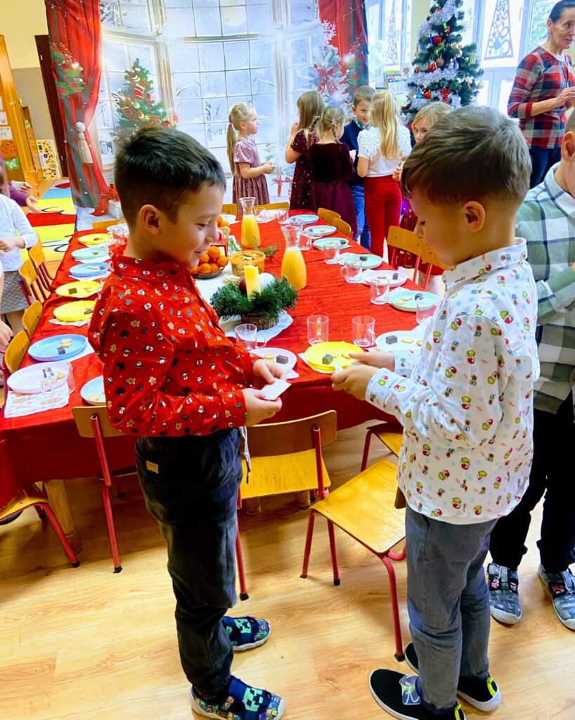 Wigilia w grupie "Motylki".