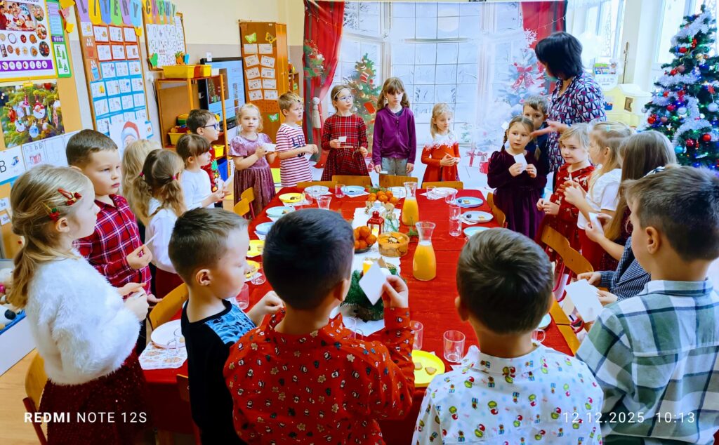 Wigilia w grupie "Motylki".