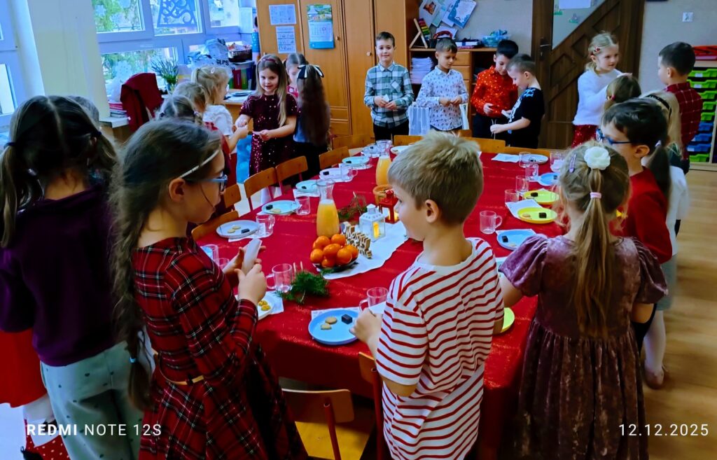 Wigilia w grupie "Motylki".