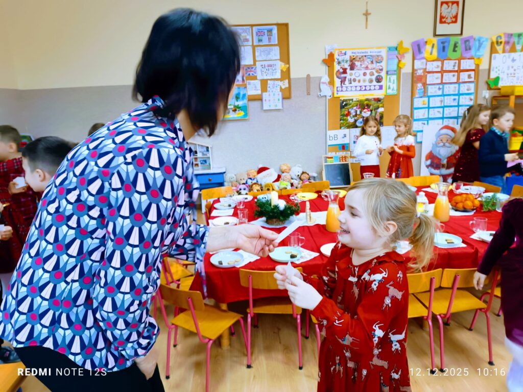 Wigilia w grupie "Motylki".