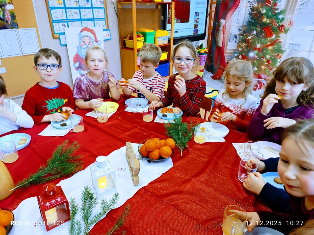 Wigilia w grupie "Motylki".