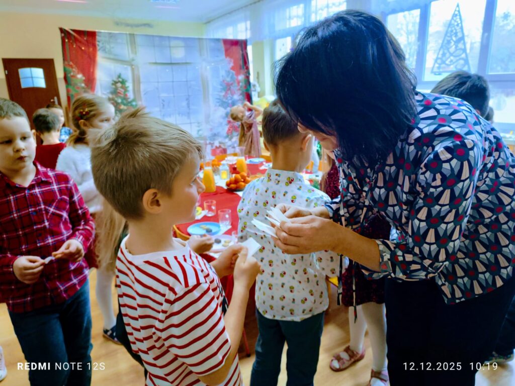 Wigilia w grupie "Motylki".