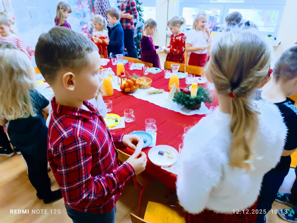 Wigilia w grupie "Motylki".