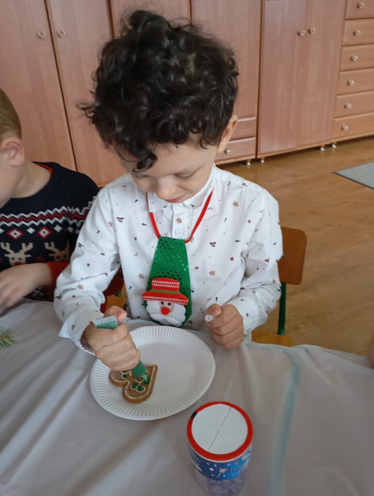 Uroczyste Spotkanie Wigilijne w grupie "Pszczółek".