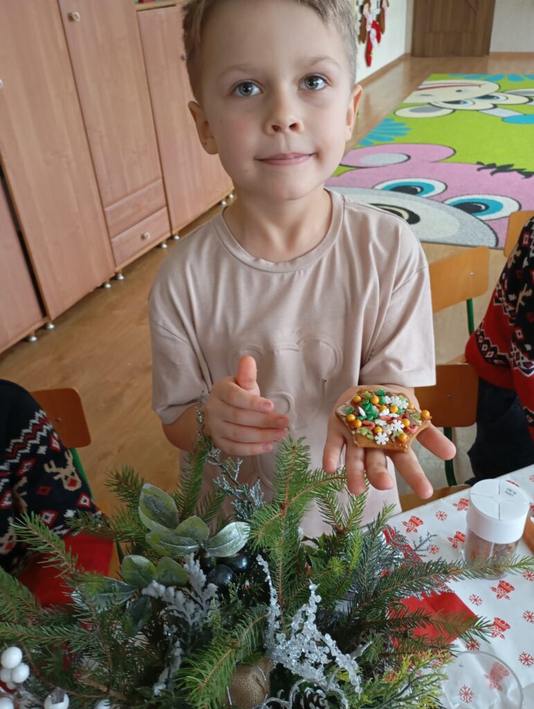 Uroczyste Spotkanie Wigilijne w grupie "Pszczółek".