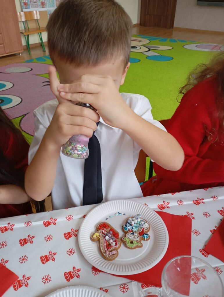 Uroczyste Spotkanie Wigilijne w grupie "Pszczółek".