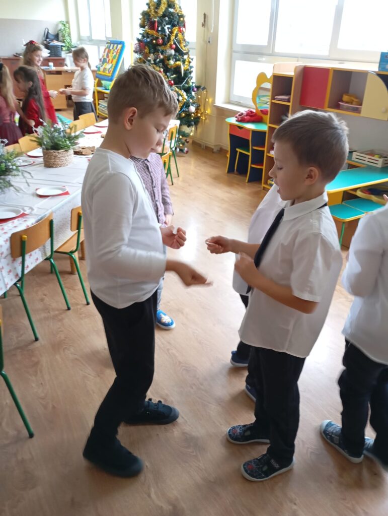 Uroczyste Spotkanie Wigilijne w grupie "Pszczółek".