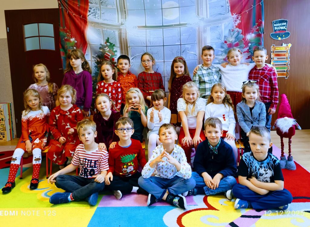 Wigilia w grupie "Motylki".