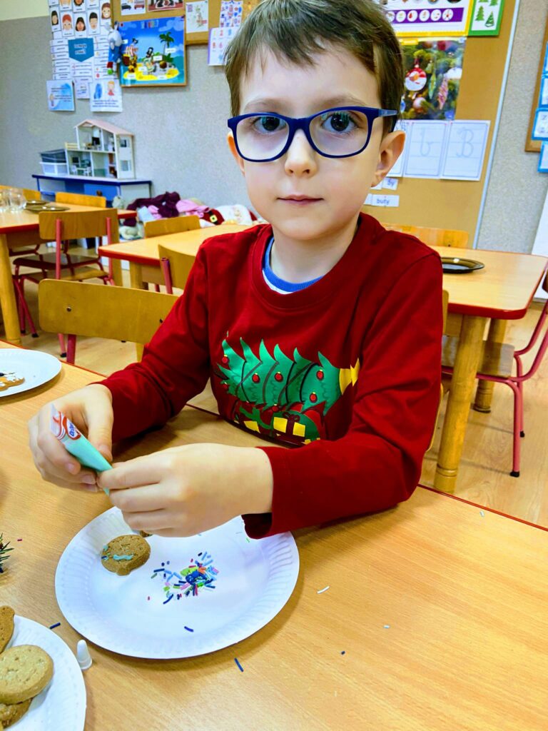 Świąteczne pierniczki grupy "Motylki".