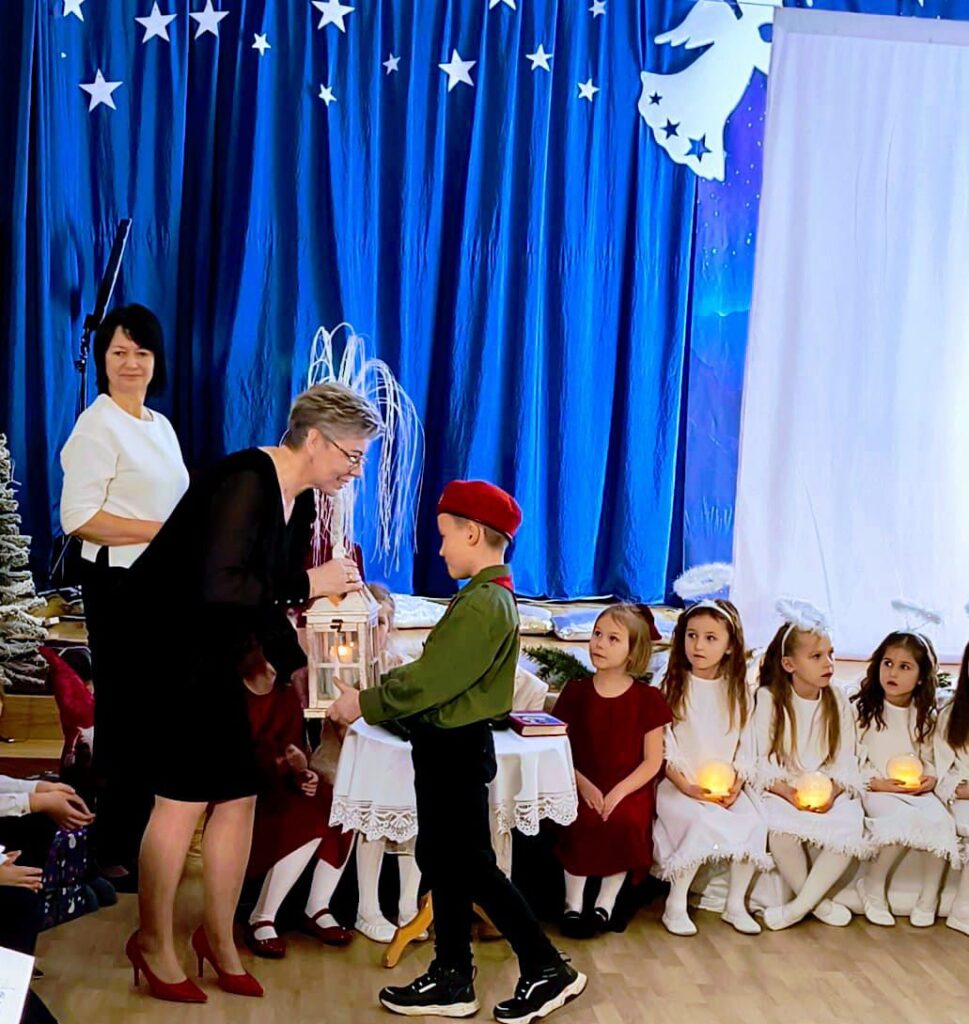 Jasełka Bożonarodzeniowe „Wśród nocnej ciszy” w Publicznym Przedszkolu Nr 2 w Busku-Zdroju.