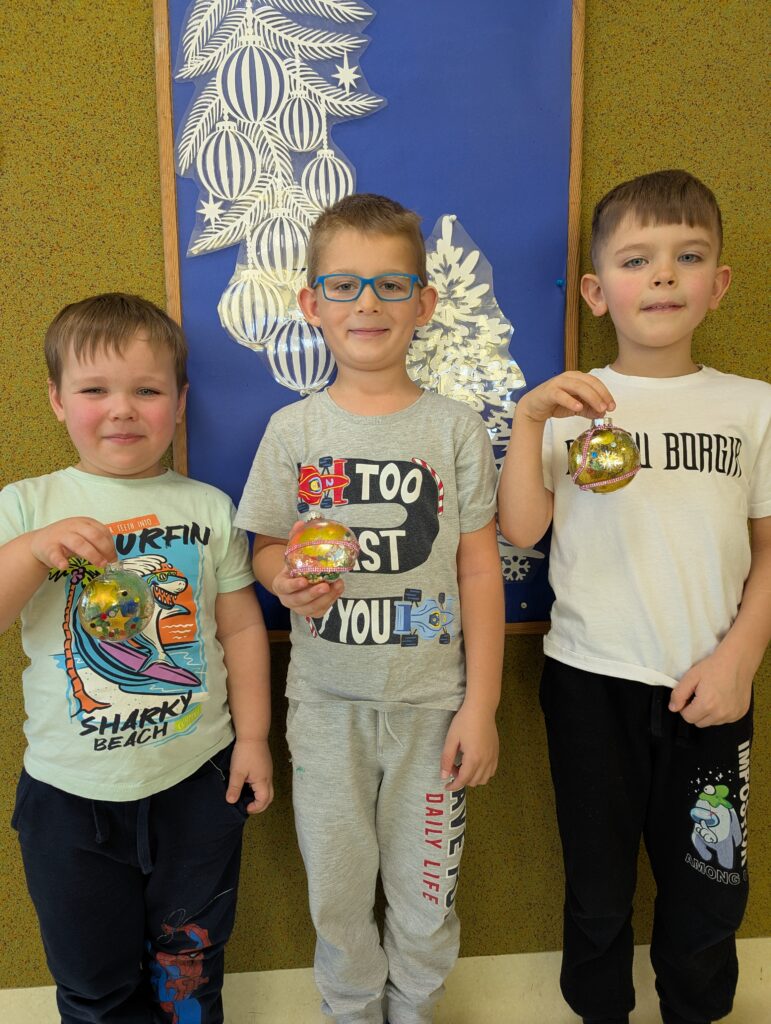 KONKURS ŚWIĄTECZNA BOMBKA - GRUPA TYGRYSKI