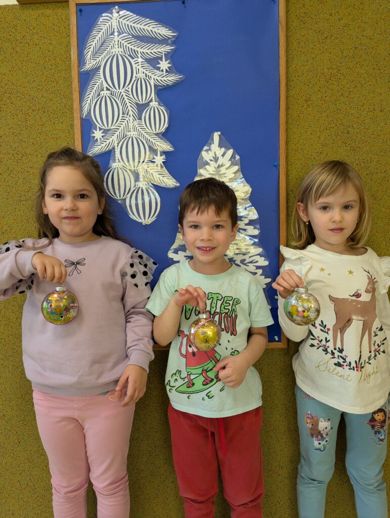 KONKURS ŚWIĄTECZNA BOMBKA - GRUPA TYGRYSKI