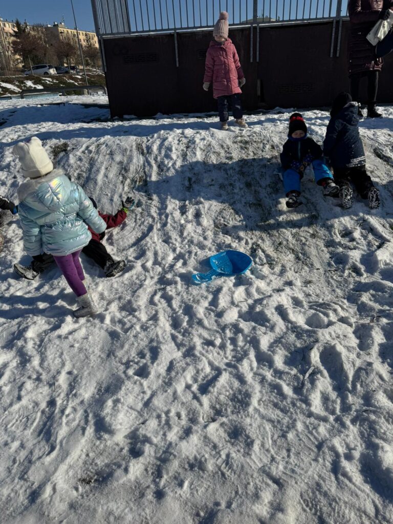 Zimowa Aktywność z "Biedronkami"                                   i "Sówkami".