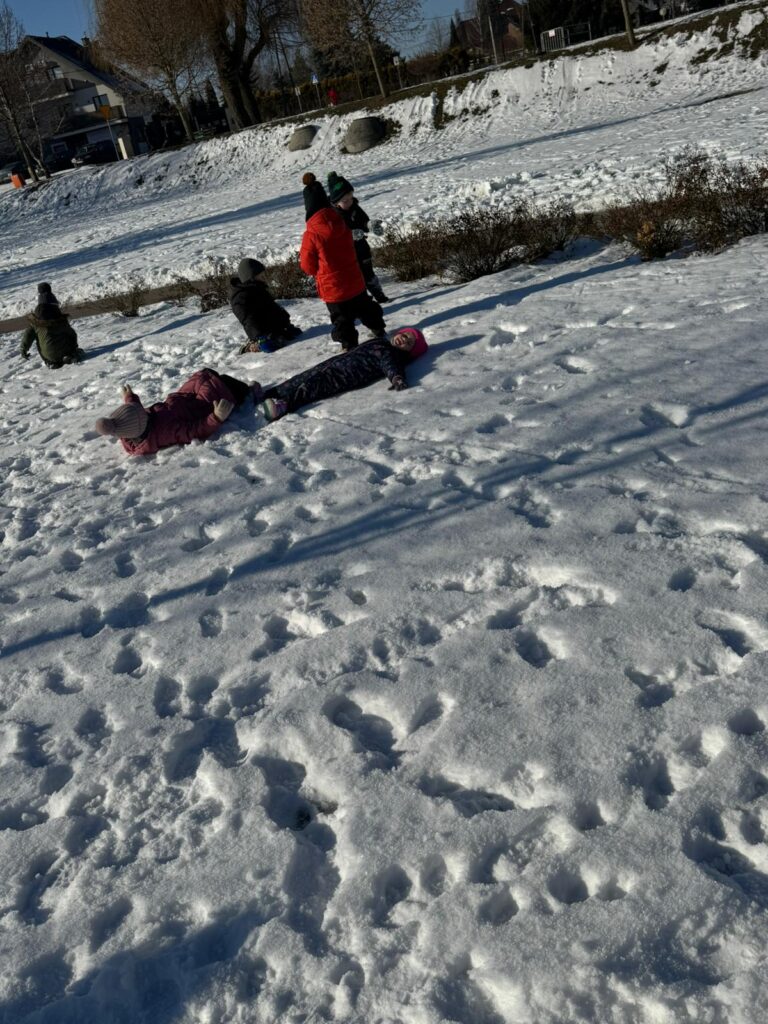 Zimowa Aktywność z "Biedronkami"                                   i "Sówkami".