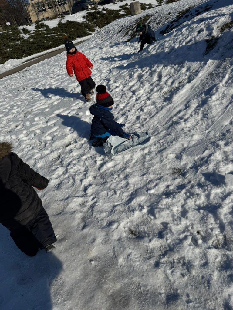 Zimowa Aktywność z "Biedronkami"                                   i "Sówkami".