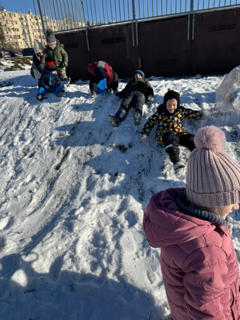 Zimowa Aktywność z "Biedronkami"                                   i "Sówkami".
