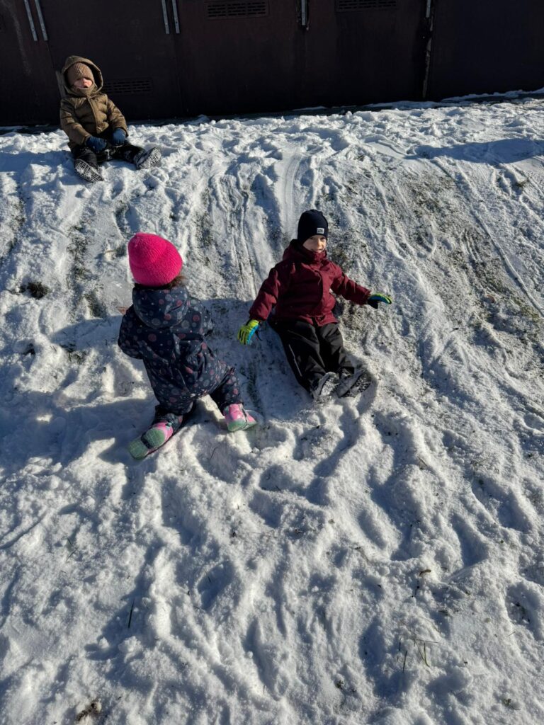 Zimowa Aktywność z "Biedronkami"                                   i "Sówkami".