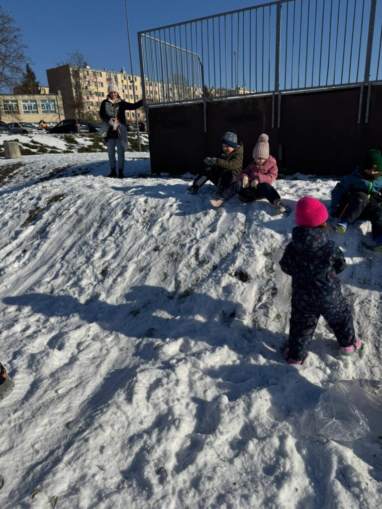 Zimowa Aktywność z "Biedronkami"                                   i "Sówkami".