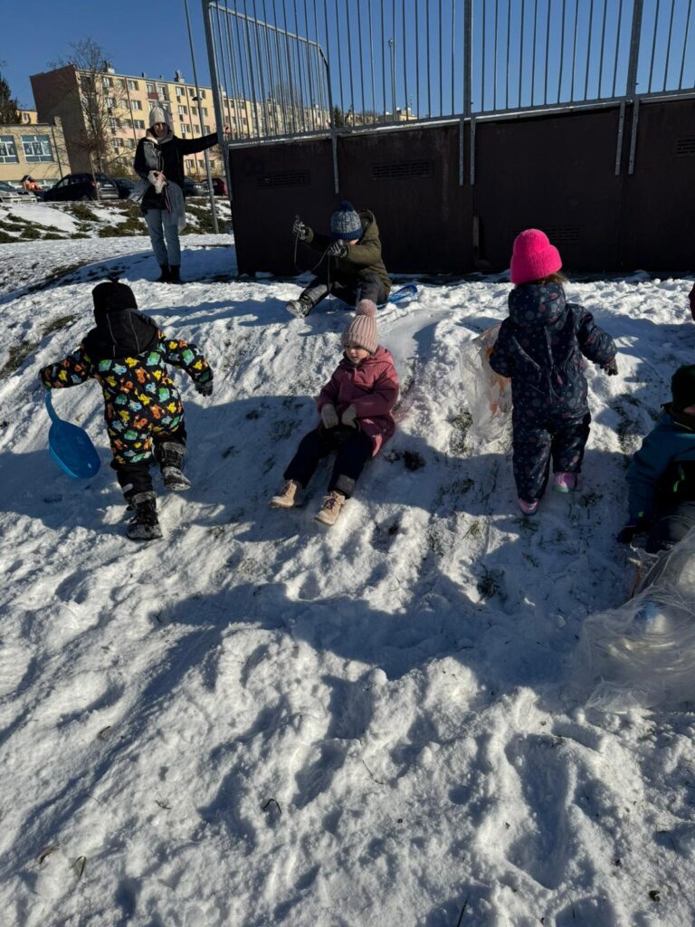 Zimowa Aktywność z "Biedronkami"                                   i "Sówkami".