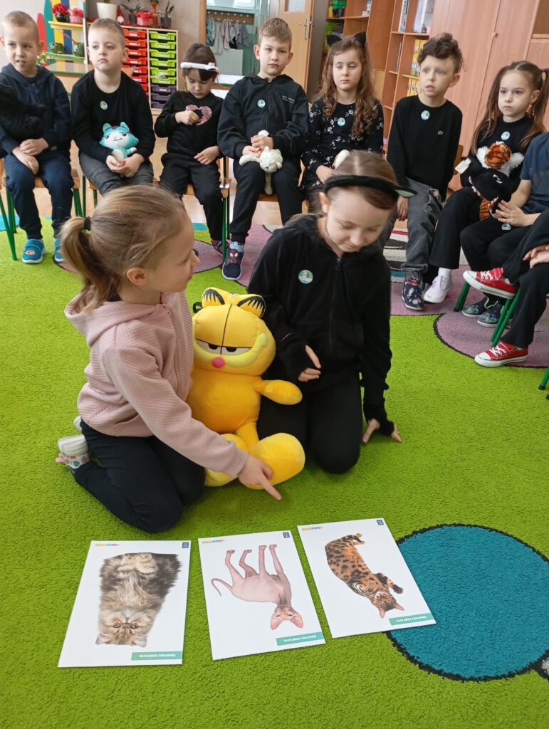 Dzień Kota w grupie "Pszczółki".