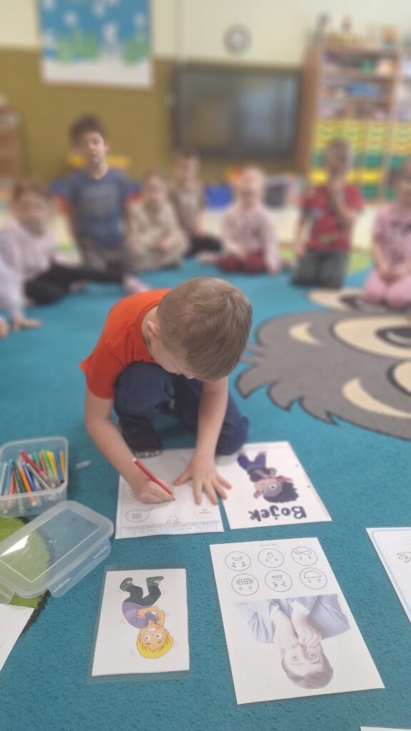 Projekt edukacyjny: "CZUCIAKI Z KRAINY EMOCJI" - BOJEK - GRUPA ŻYRAFKI 