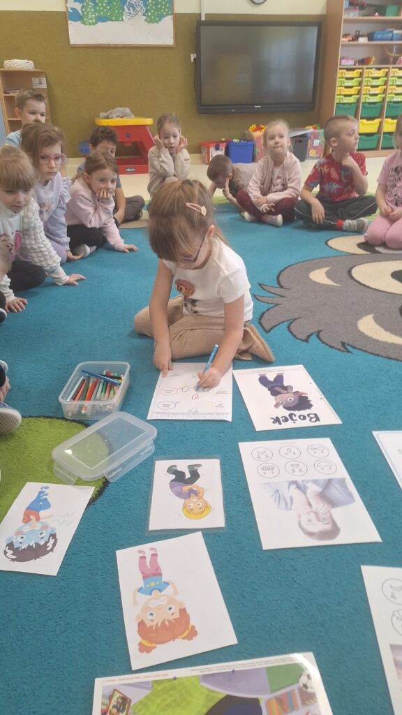 Projekt edukacyjny: "CZUCIAKI Z KRAINY EMOCJI" - BOJEK - GRUPA ŻYRAFKI 
