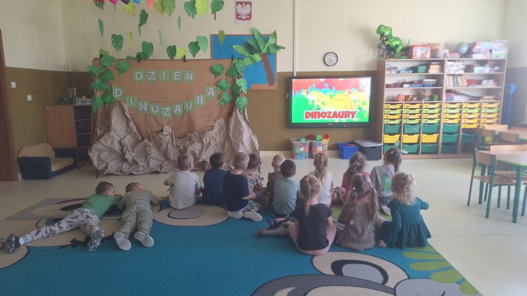 Dzień Dinozaura- grupa Żyrafki