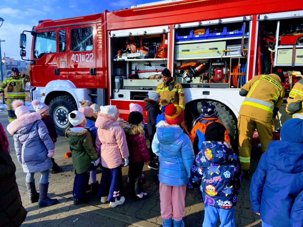 Aktywne ferie w grupach „Motylki” i „Pszczółki”.