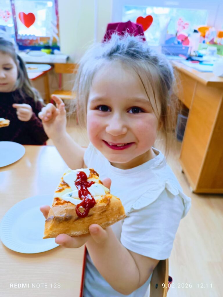 Dzień Pizzy w grupie "Motylki".