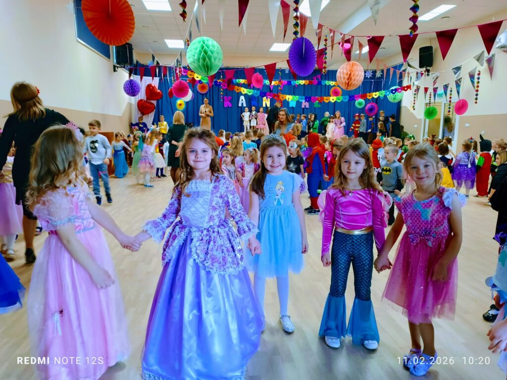 Bal Karnawałowy w grupie "Motylki".