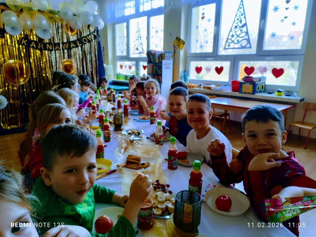 Bal Karnawałowy w grupie "Motylki".