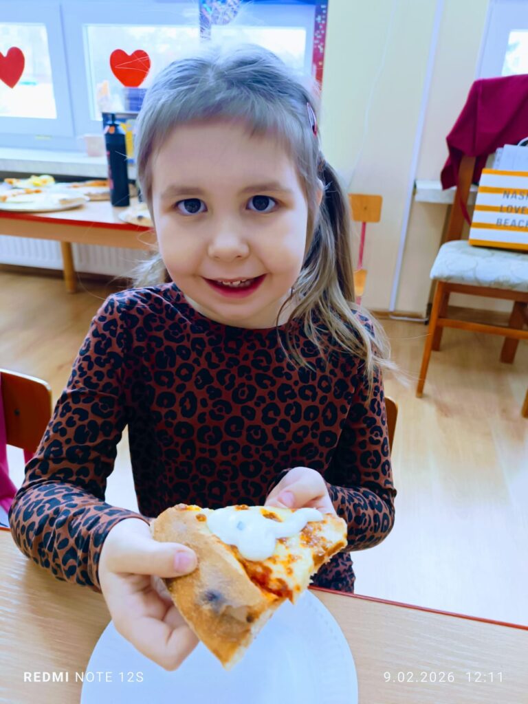 Dzień Pizzy w grupie "Motylki".
