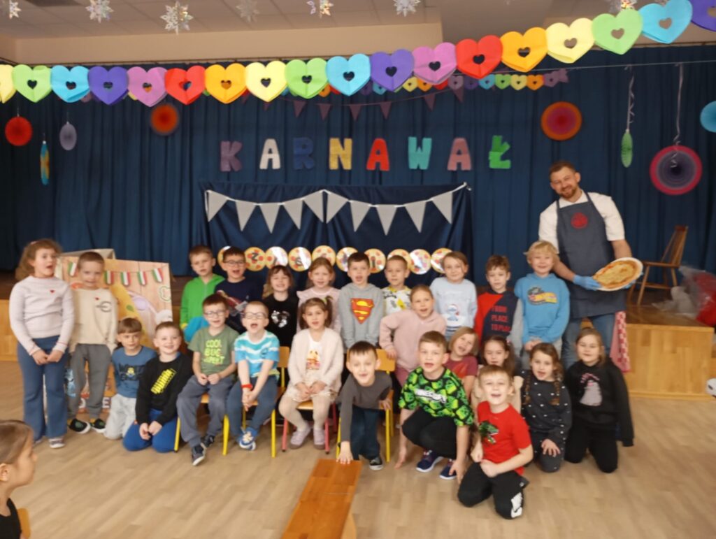 Dzień Pizzy w grupie "Pszczółki".