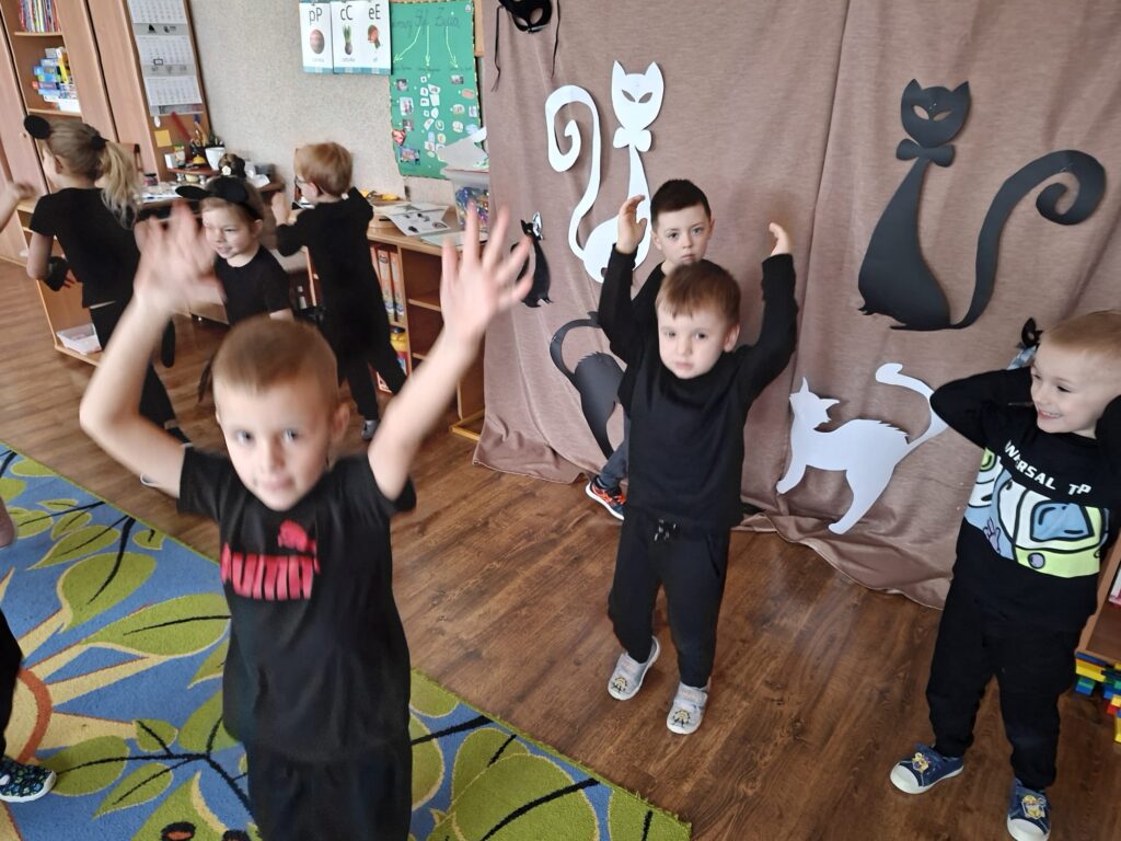 Obchody ,,Światowego Dnia Kota '' w grupie Wiewiórki.