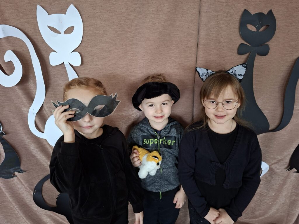 Obchody ,,Światowego Dnia Kota '' w grupie Wiewiórki.