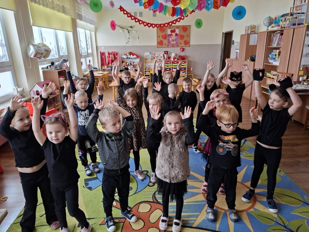 Obchody ,,Światowego Dnia Kota '' w grupie Wiewiórki.