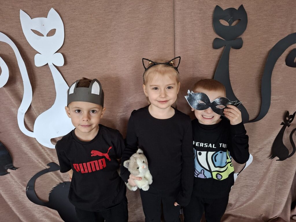 Obchody ,,Światowego Dnia Kota '' w grupie Wiewiórki.